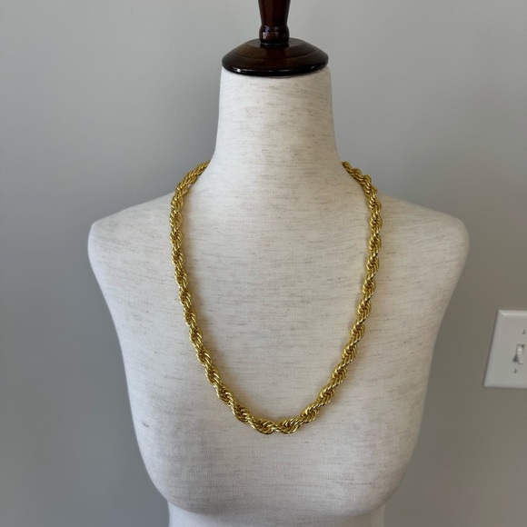 NWT! Helloice Chunky Rope Chain Necklace - Picture 4 of 7